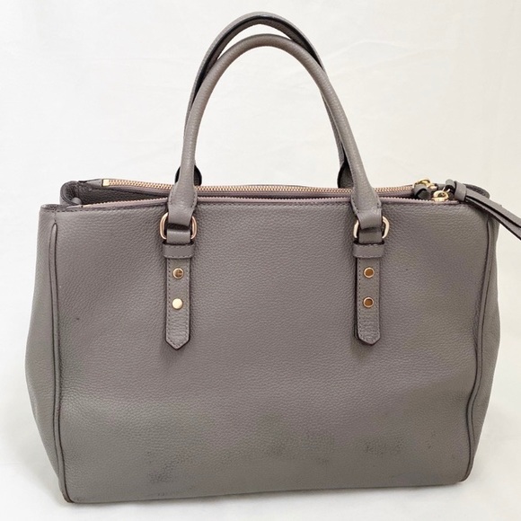 Kate Spade Gray Leighann Mulberry Satchel Bag - Picture 4 of 12